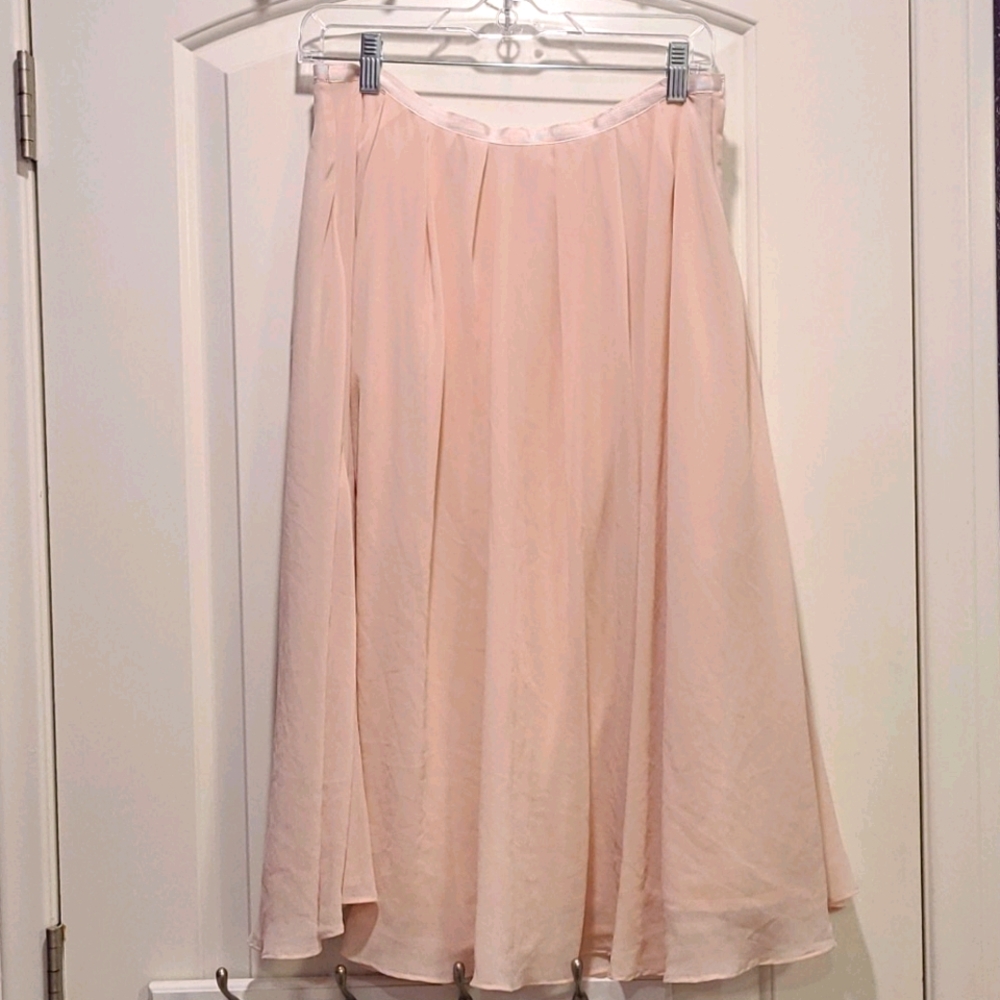 h&m ballet pink maxi skirt 💮